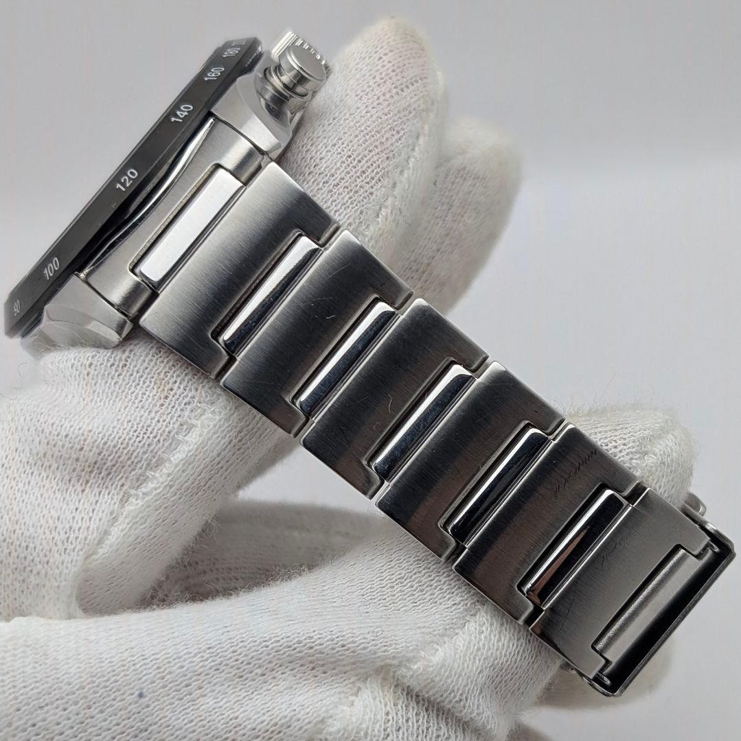 Seiko Spirit Chronograph Silver Quartz Watch Made in Japan 071215