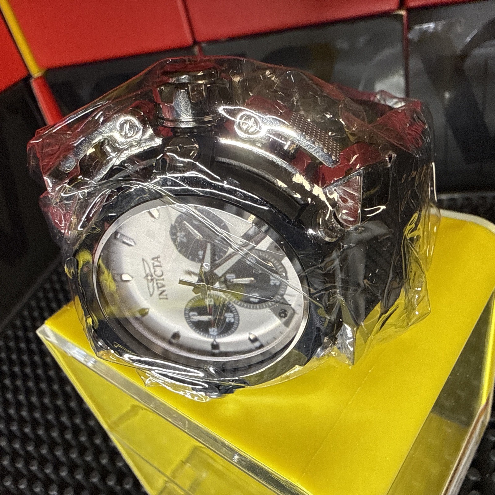 Invicta Coalition Forces X- Wing 46mm Black Silicone 49145