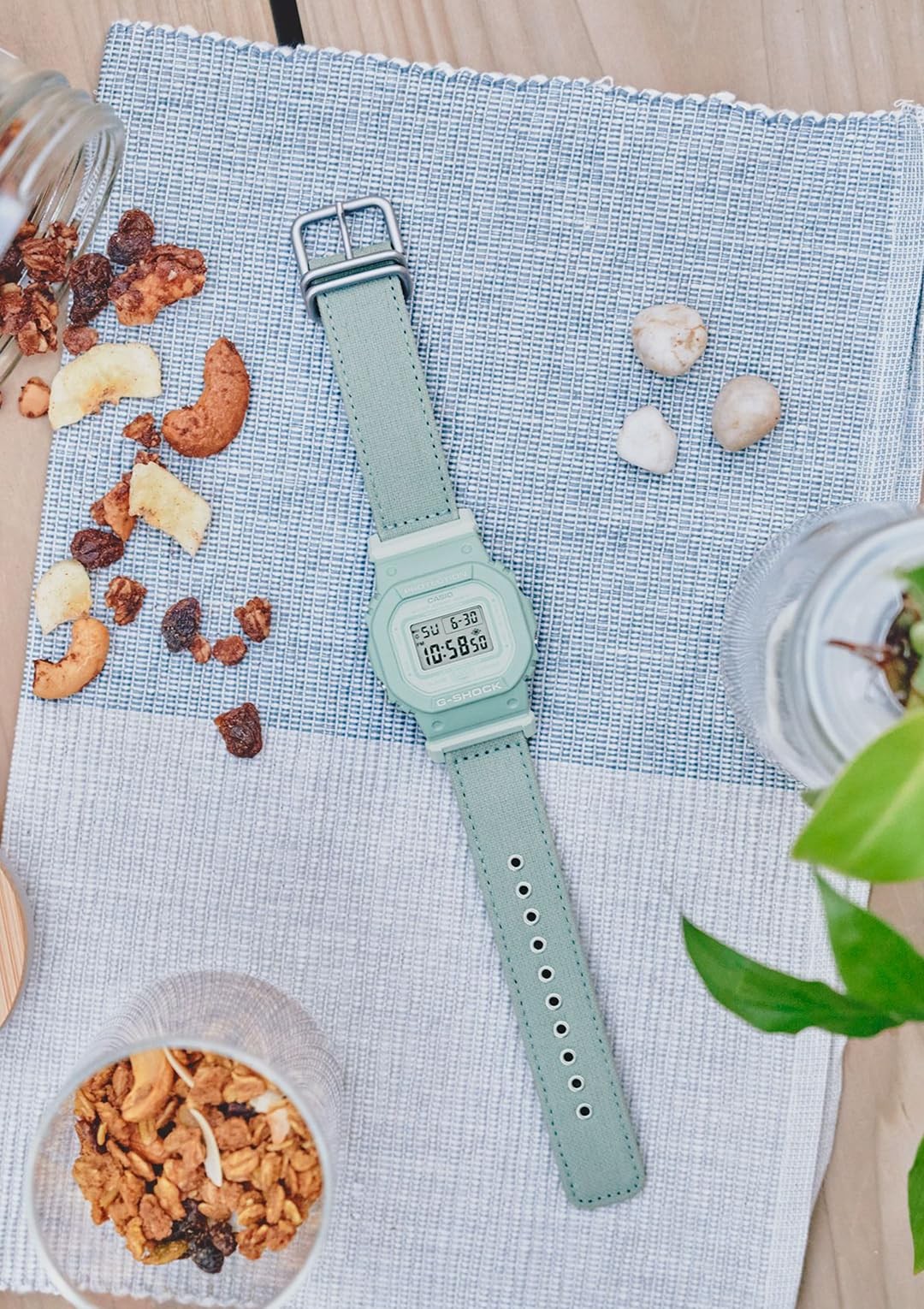 GMD-S5600CT-3 G-SHOCK FOOD TEXTILE TRUECOTTON material watch For Women new
