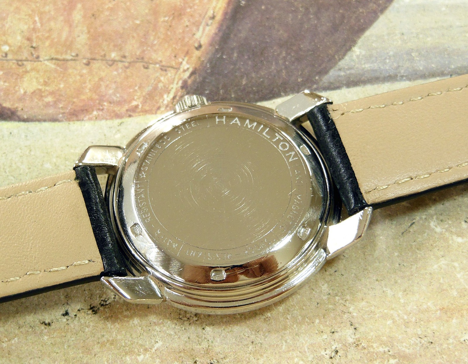 1950’s Vintage HAMILTON K-503, Stunning BLACK Dial, Serviced / Warranty