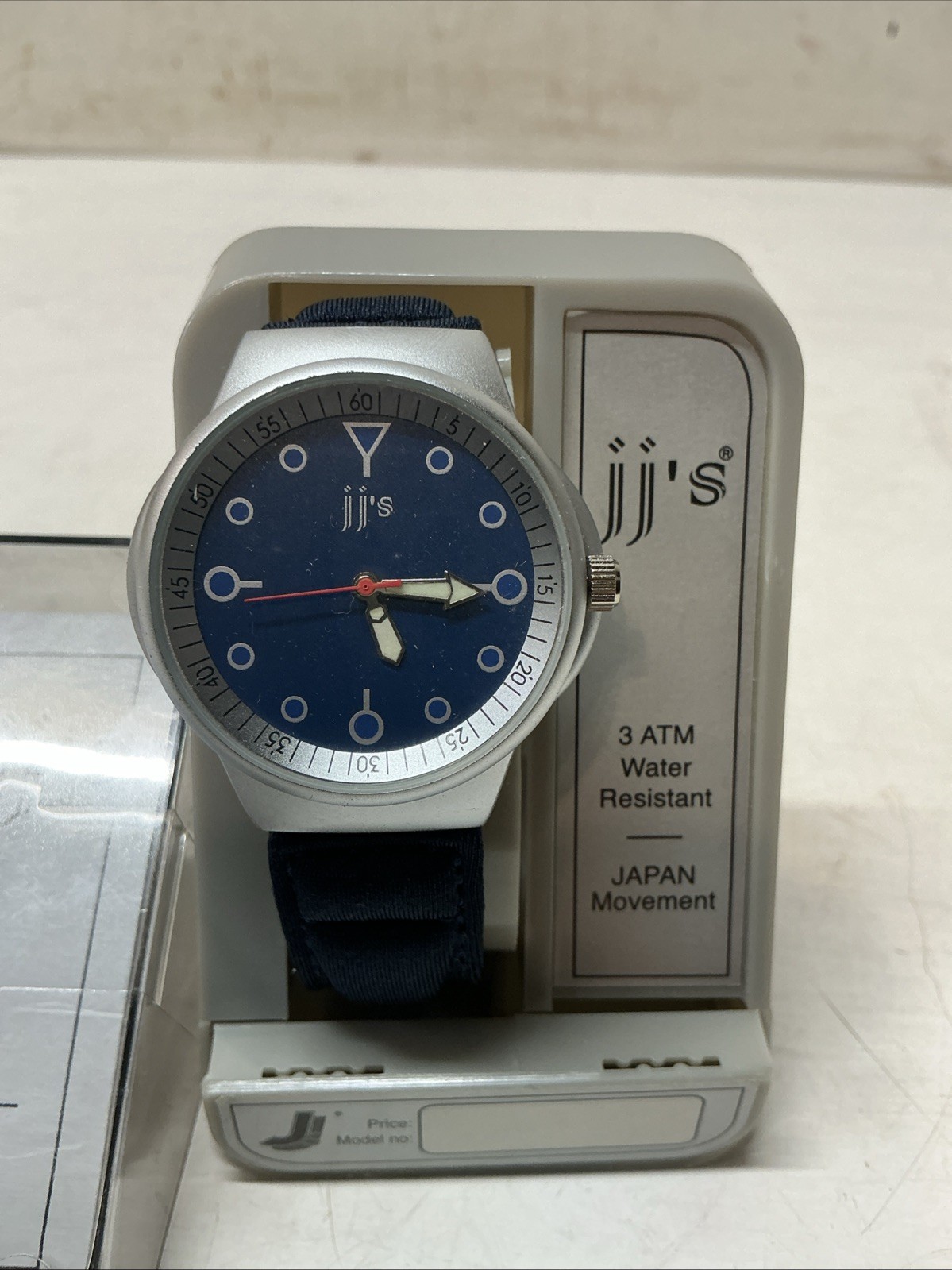 JJ’s Company Australia Men’s Watch NL0051 Blue Dial Nylon Strap w/ Box Manual