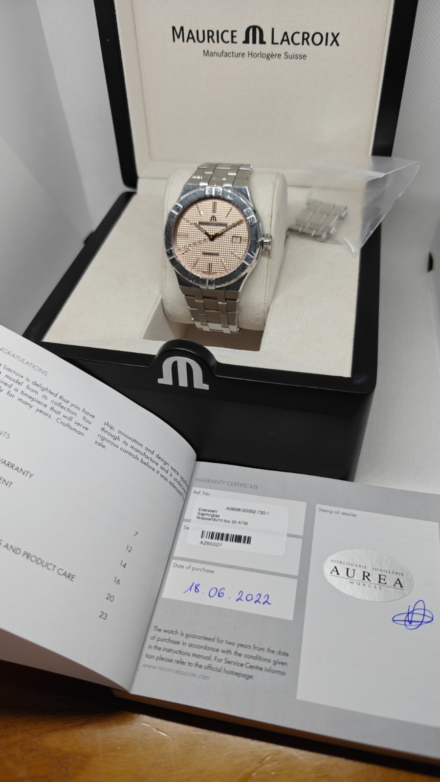 Maurice Lacroix AIKON, Automatic, 42mm – AI6008-SS002-730-1