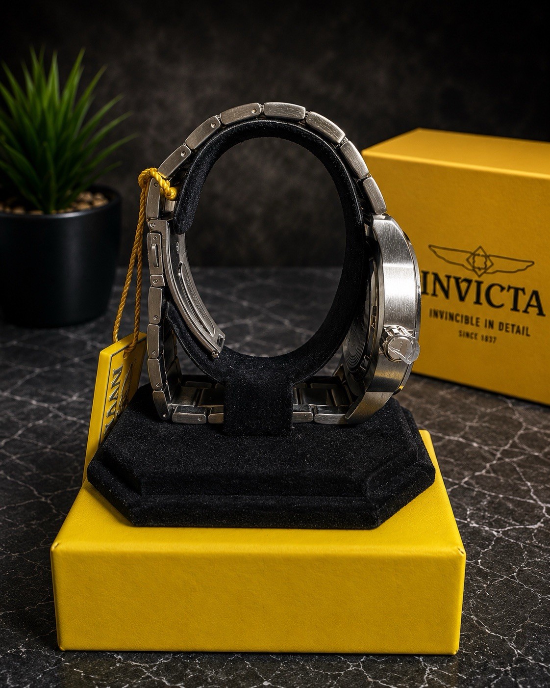 Invicta Specialty Gramercy Men’s Watch – 45mm, Steel (48966) Factory Warranty