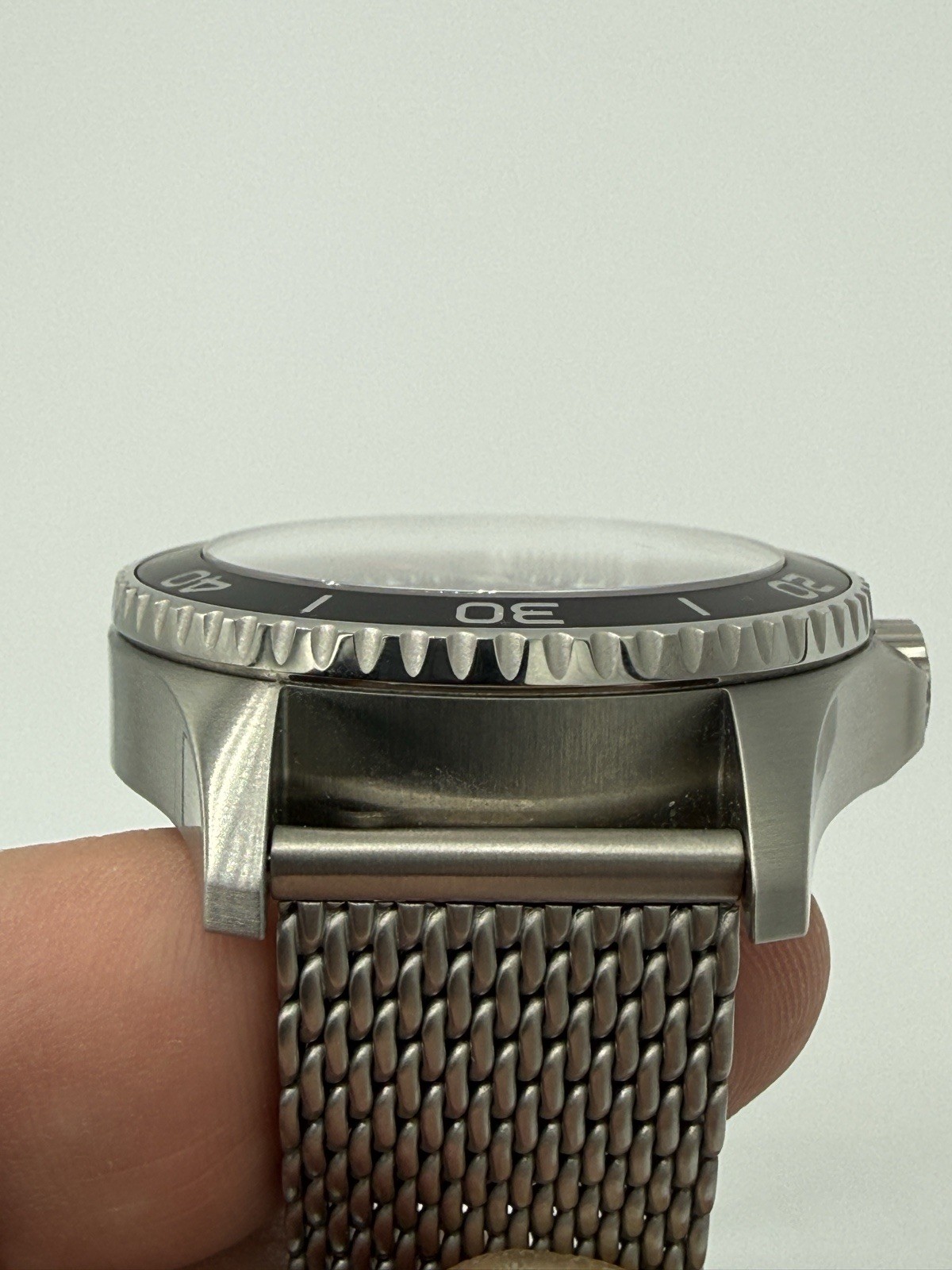 Hamilton Khaki Navy Scuba 41mm Automatic Black Dial SS Mesh Bracelet Box