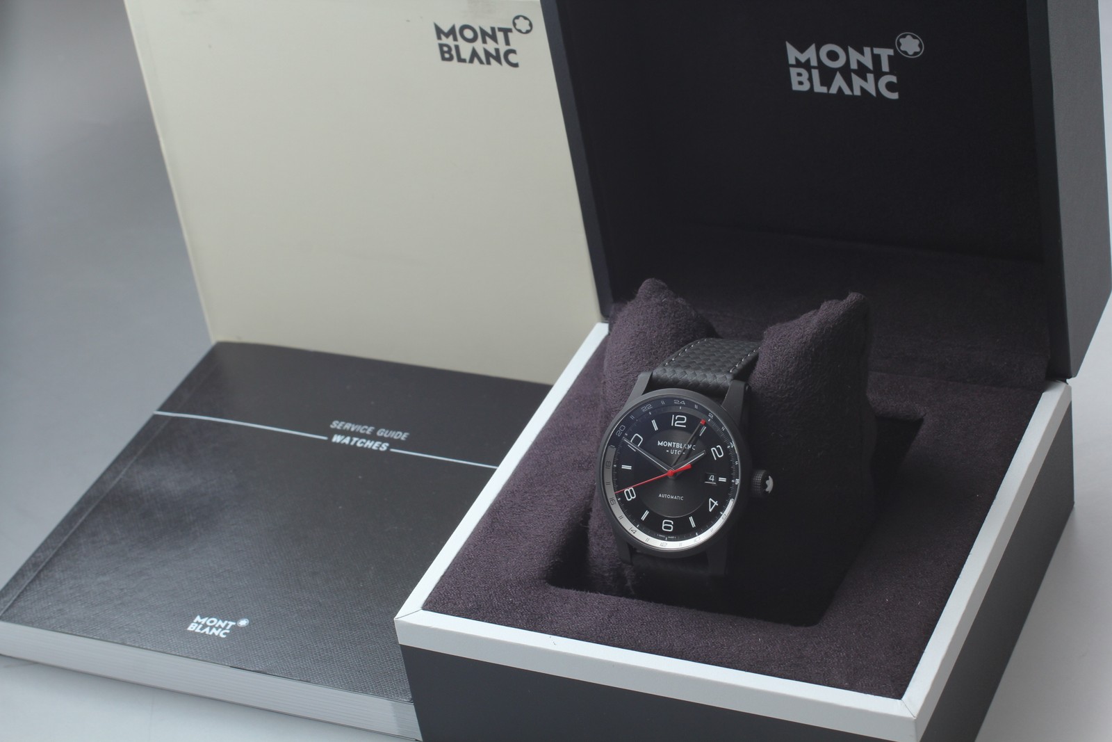 [ w/Box ] Montblanc TimeWalker Urban Speed UTC 113876 Automatic Swiss Mens Watch