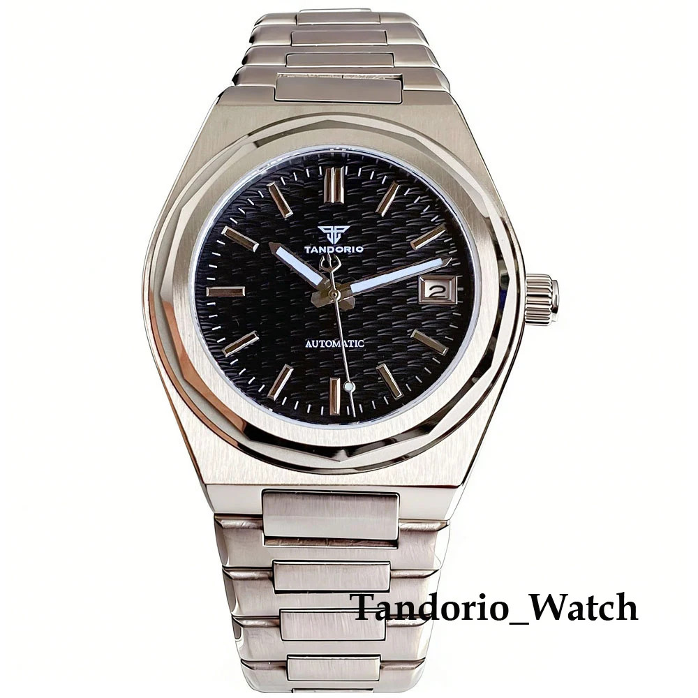 2026 New Tandorio Automatic Japan NH35 Mechanical Men’s Watch Sapphire Glass