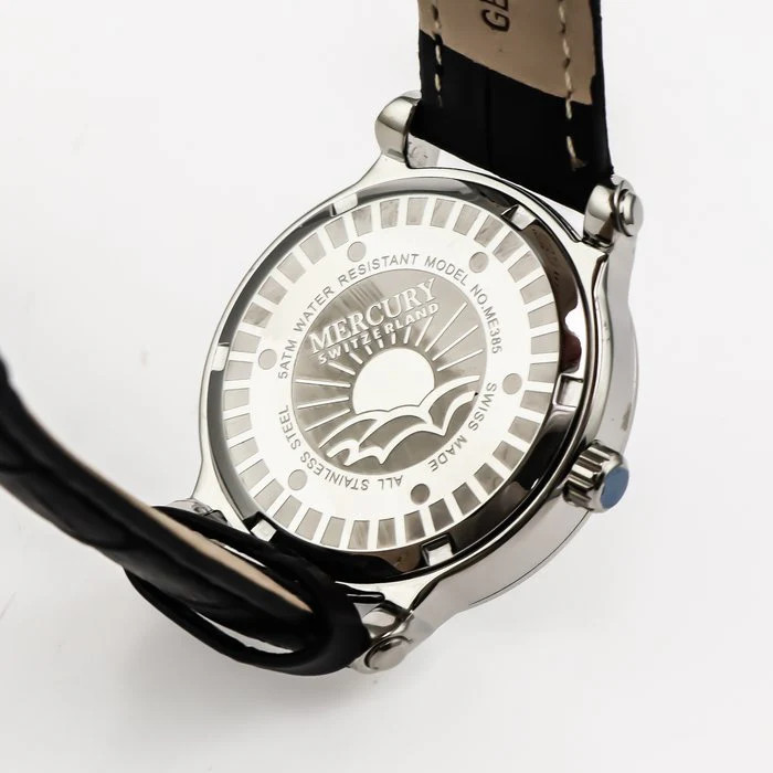 Mercury – Swiss Watch – ME385-SL-3 Swiss Quartz 36 mm ME385 50m (5 ATM, 169 ft)