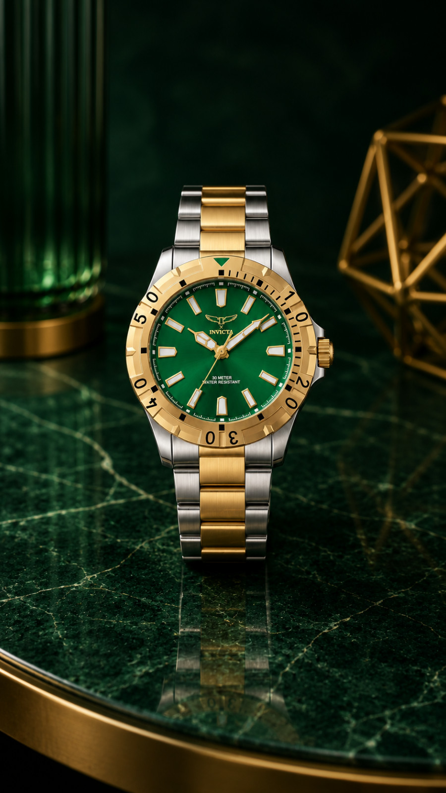 Invicta Specialty I Invicta Men’s Watch 42mm Two-Tone Gold/ Steel (Model 69038)