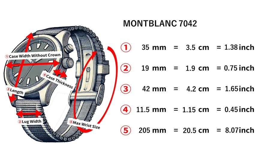 [N MINT] MONTBLANC MEISTERSTUCK 7042 Automatic Date 21J Roman Men’s Swiss Watch