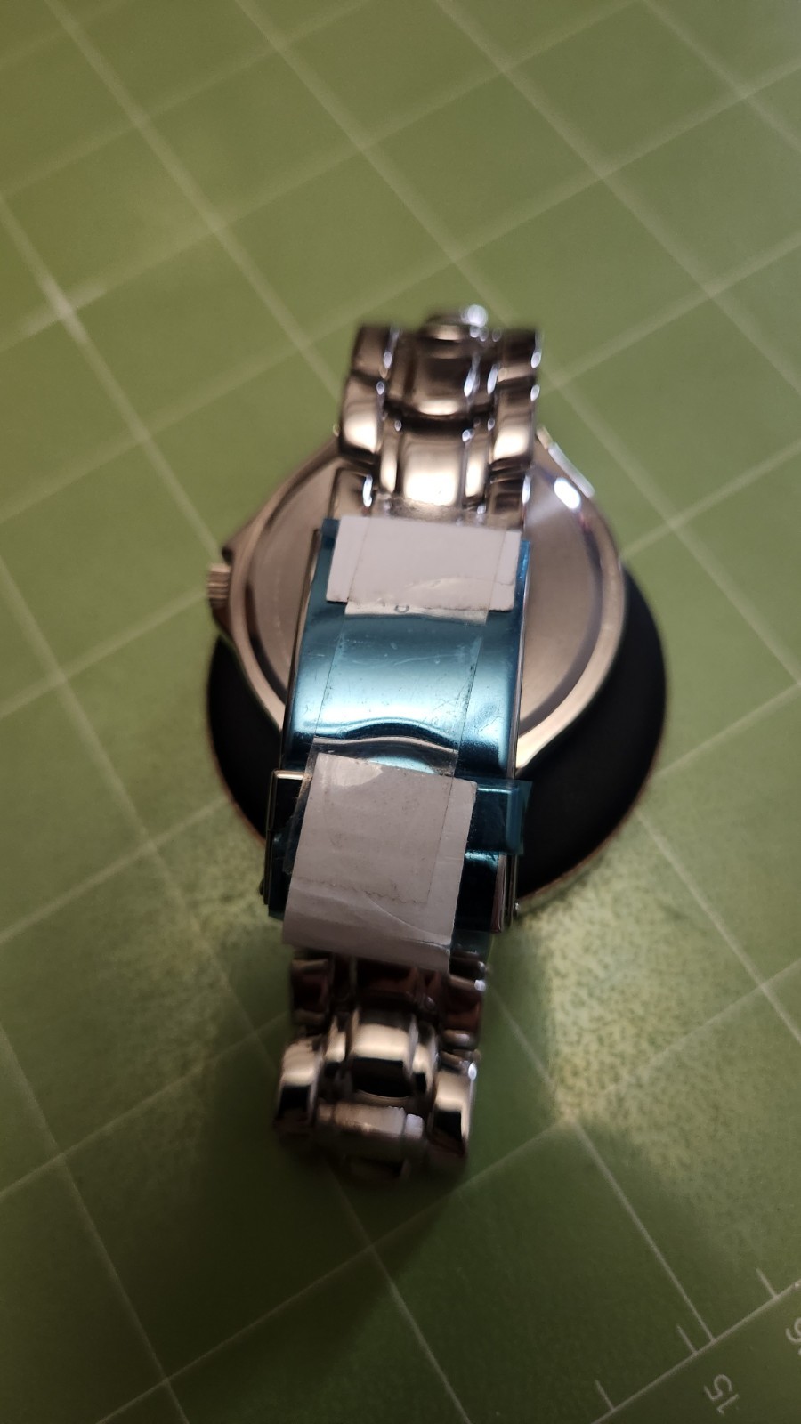 Route 66 Original Classic Quartz Analog Wristwatch Blue Dial Silver Bracelet