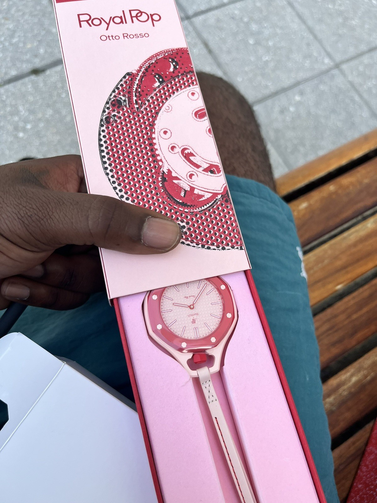 Swatch x AP Royal Pop OTTO ROSSO In Hand NEW With Warranty Card