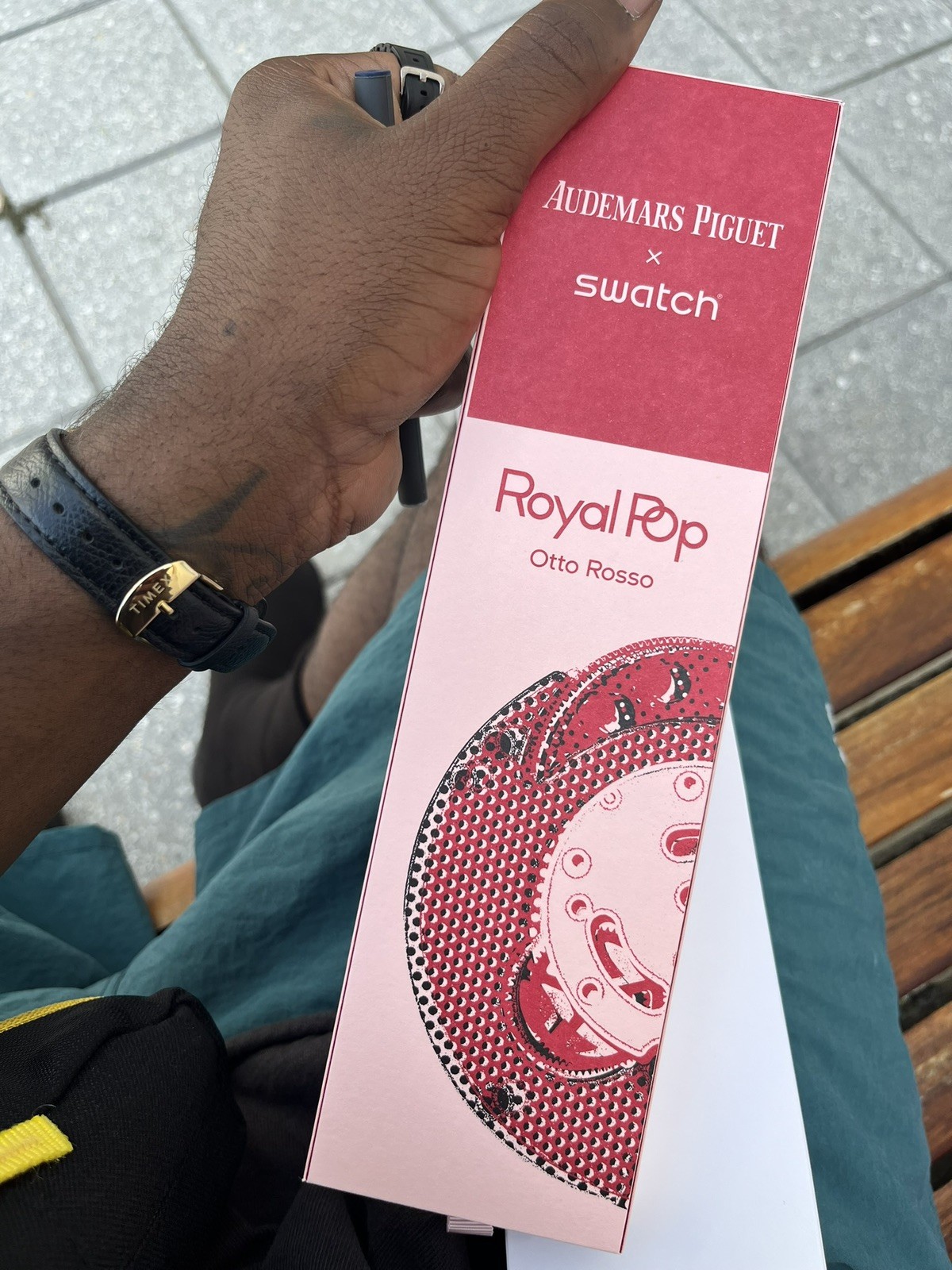 Swatch x AP Royal Pop OTTO ROSSO In Hand NEW With Warranty Card