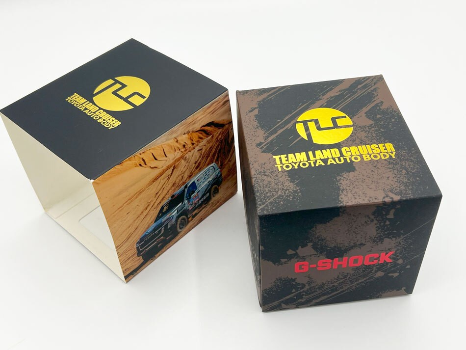CASIO G SHOCK Mudman TEAM LAND CRUISER TOYOTA AUTO BODY Collaboration Watch GW 9