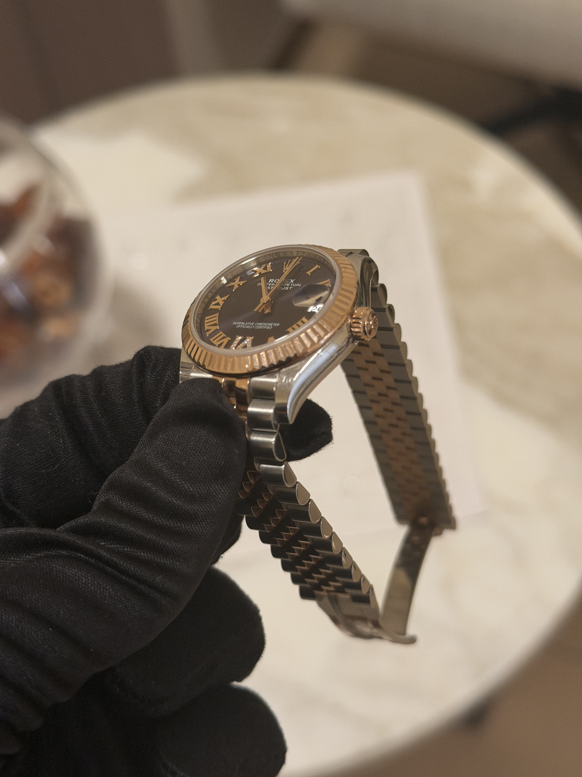 Rolex DateJust Aubergine VI Diamonds 2025 31MM