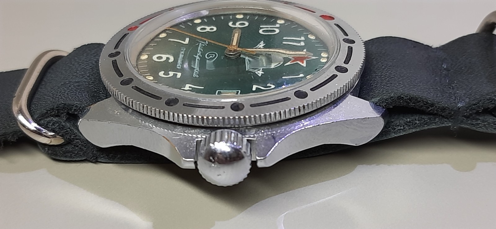 Vintage Men s watch Vostok Komandirskie 17 jewels mechanical Soviet USSR