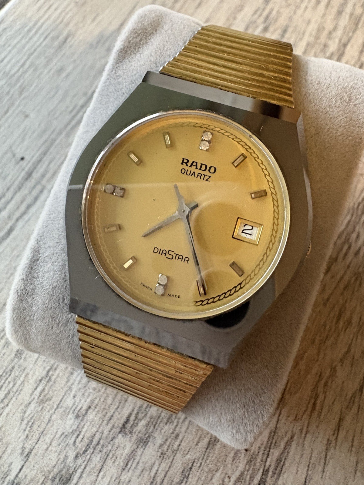ORIGINAL RADO WATCH DIASTAR LUXURY MODEL VINTAGE 70s-80s RARE VERSION