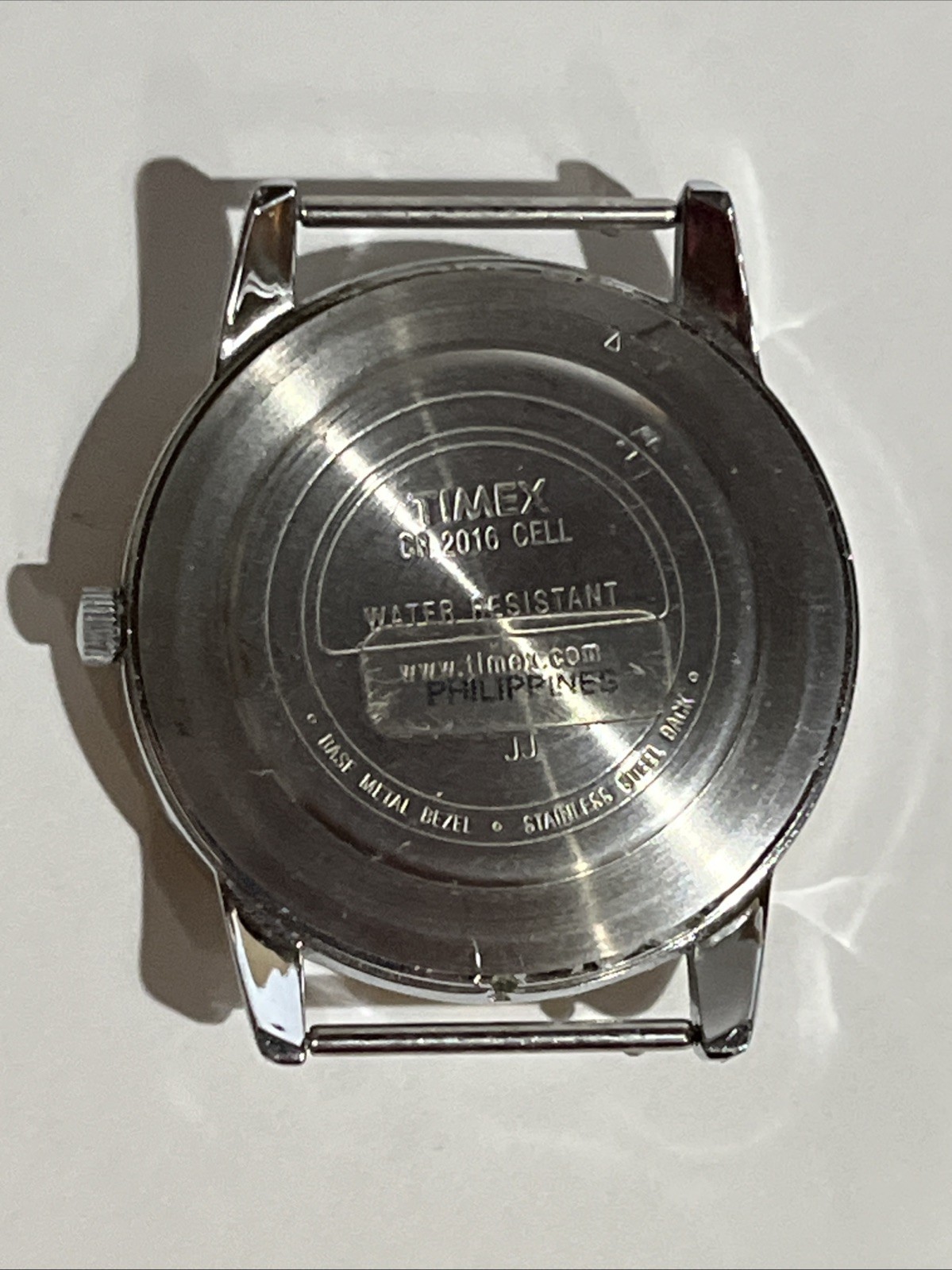 2 Timex EASY READER Indiglo WR30M Mens Watches No Bands Need Batteries