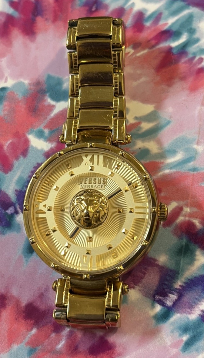 Versus Versace Moscona IP Yellow Gold Stainless Steel Women’s Watch