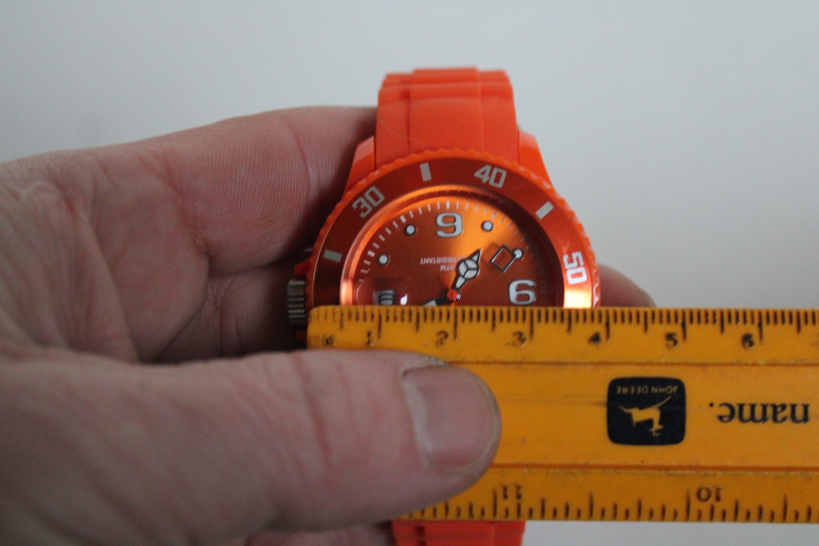 Ice-Watch Unisex Adults Orange Silicone Watch, SI.OE.U.S.09 (NEW)