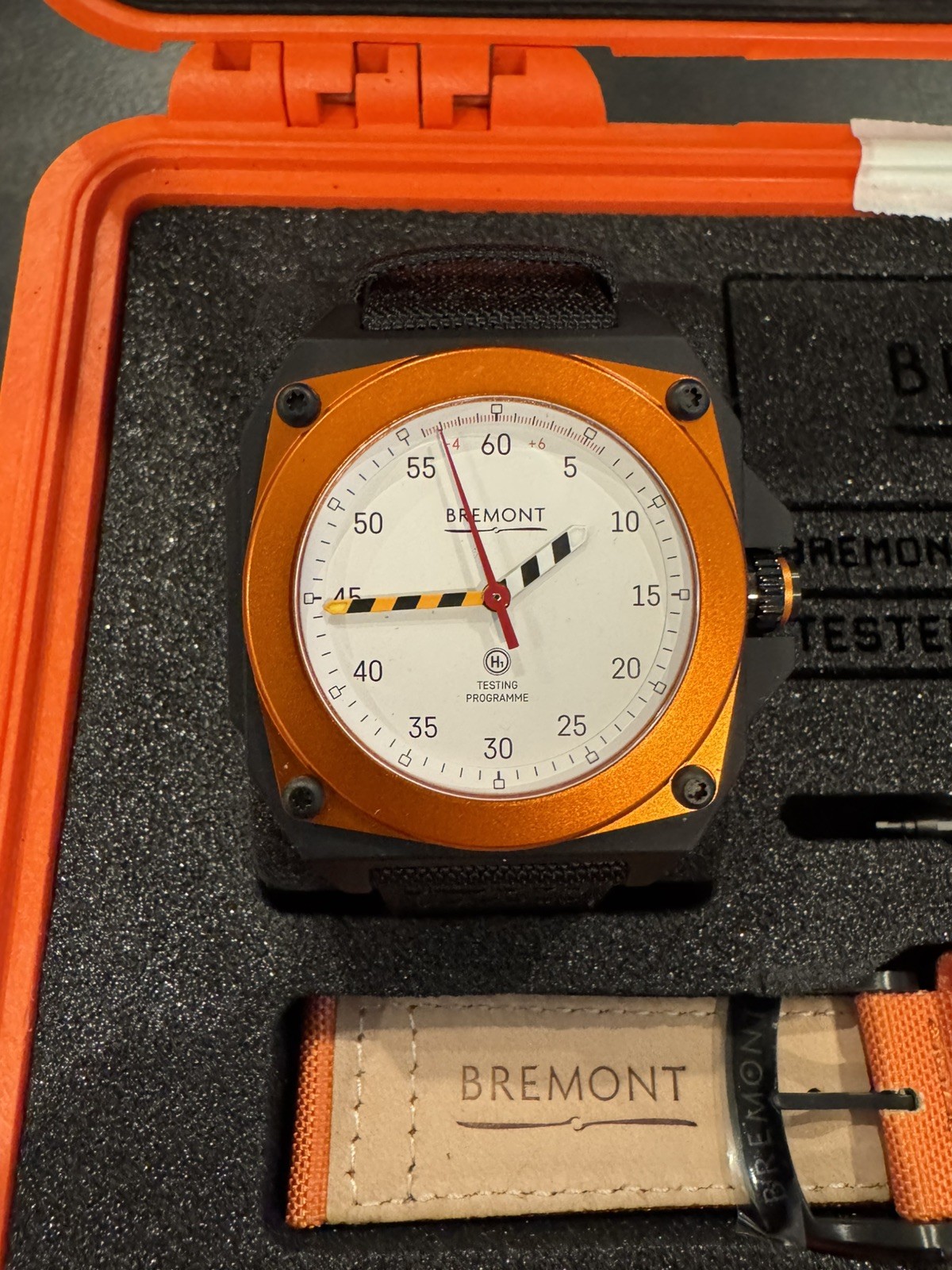 Bremont Viper Limited Edition 300 Pcs Martin Baker – Box & Papers, extra strap