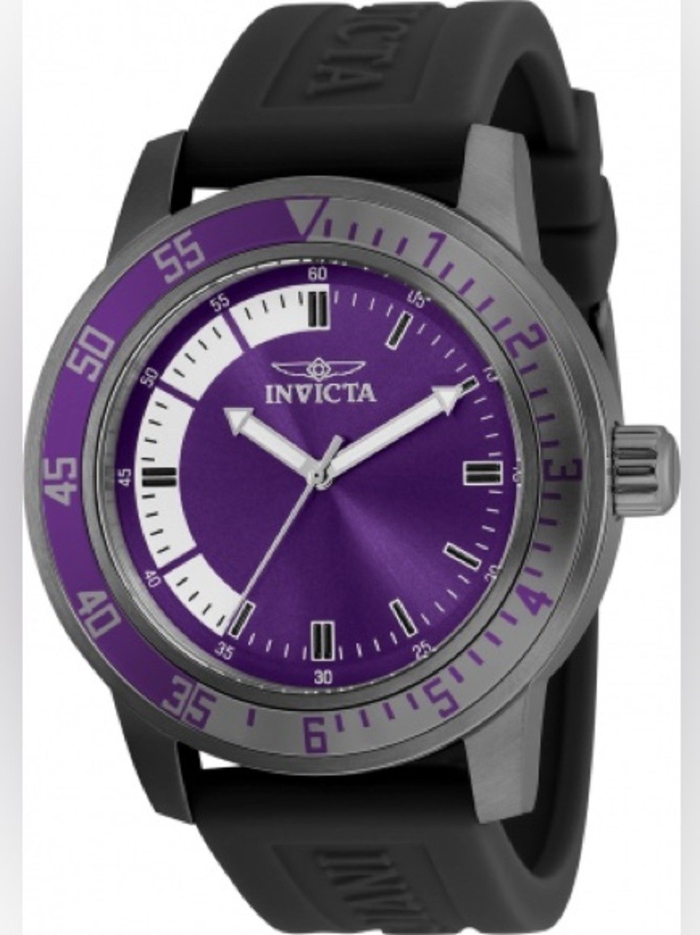 NIB Invicta 35780 Men’s Specialty Watch Purple Dial