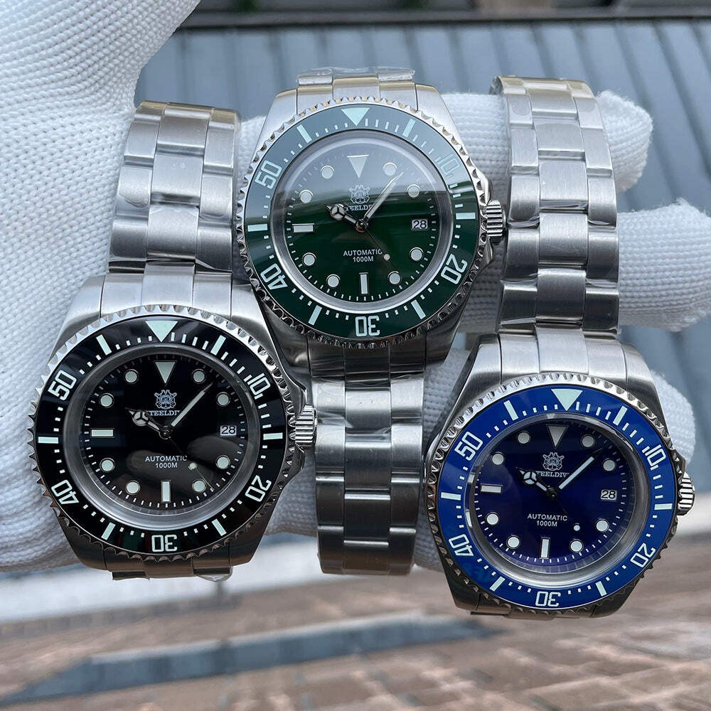 STEELDIVE SD1964 — Ceramic Bezel Sapphire Glass 1000M NH35 Automatic Dive Watch