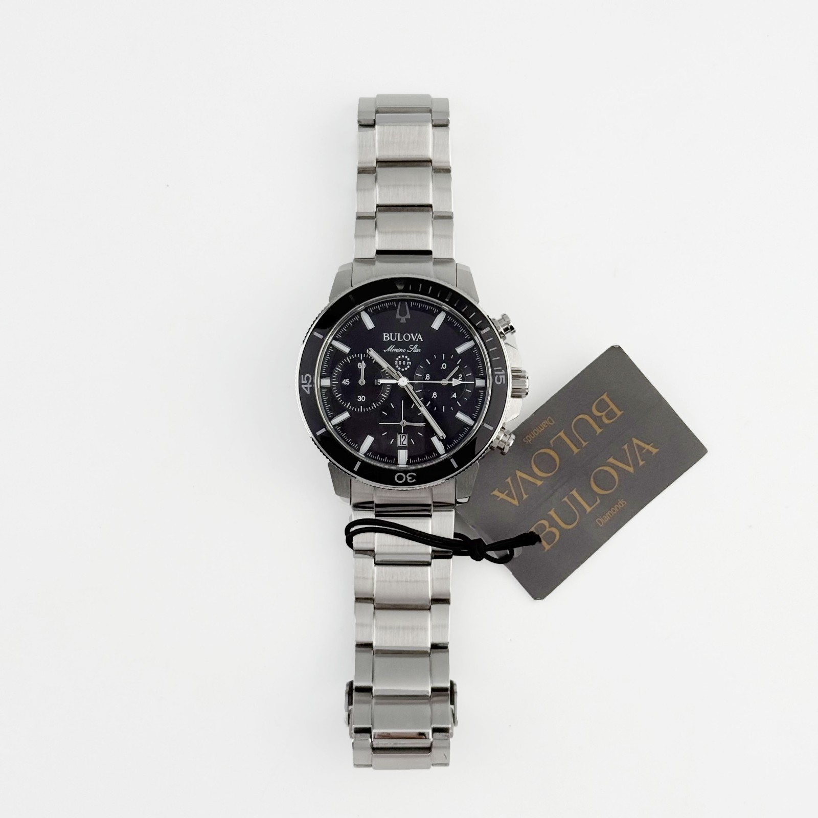 Bulova Marine Star Series C Stainless Steel Chronograph Men’s Quartz Watch96B272