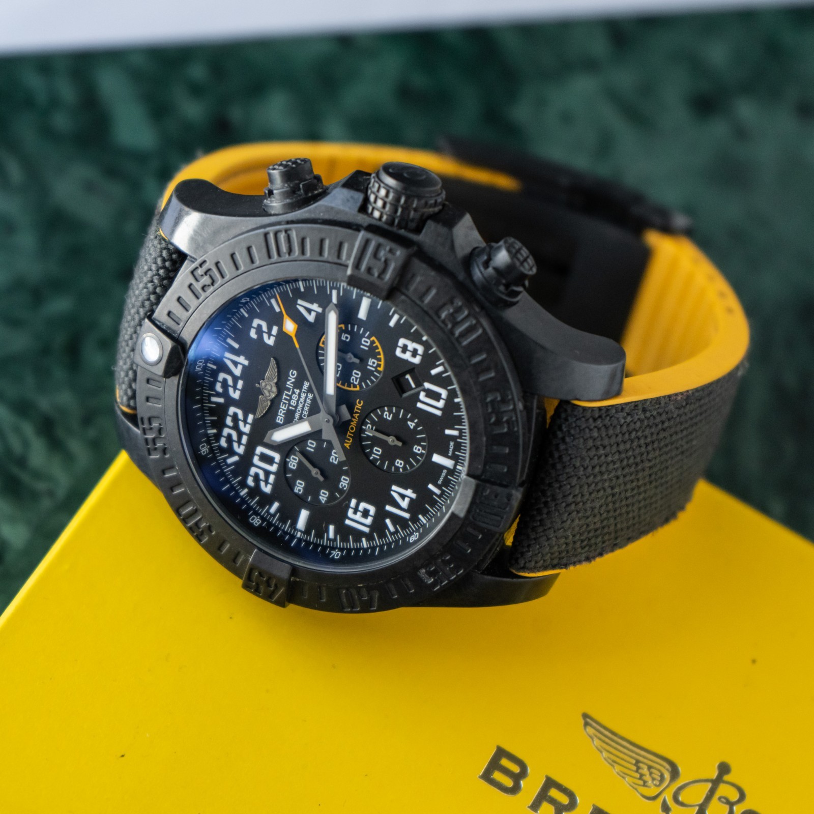 Breitling Avenger Hurricane 50mm Black 24H Dial 2017 Breitlight Military XB1210