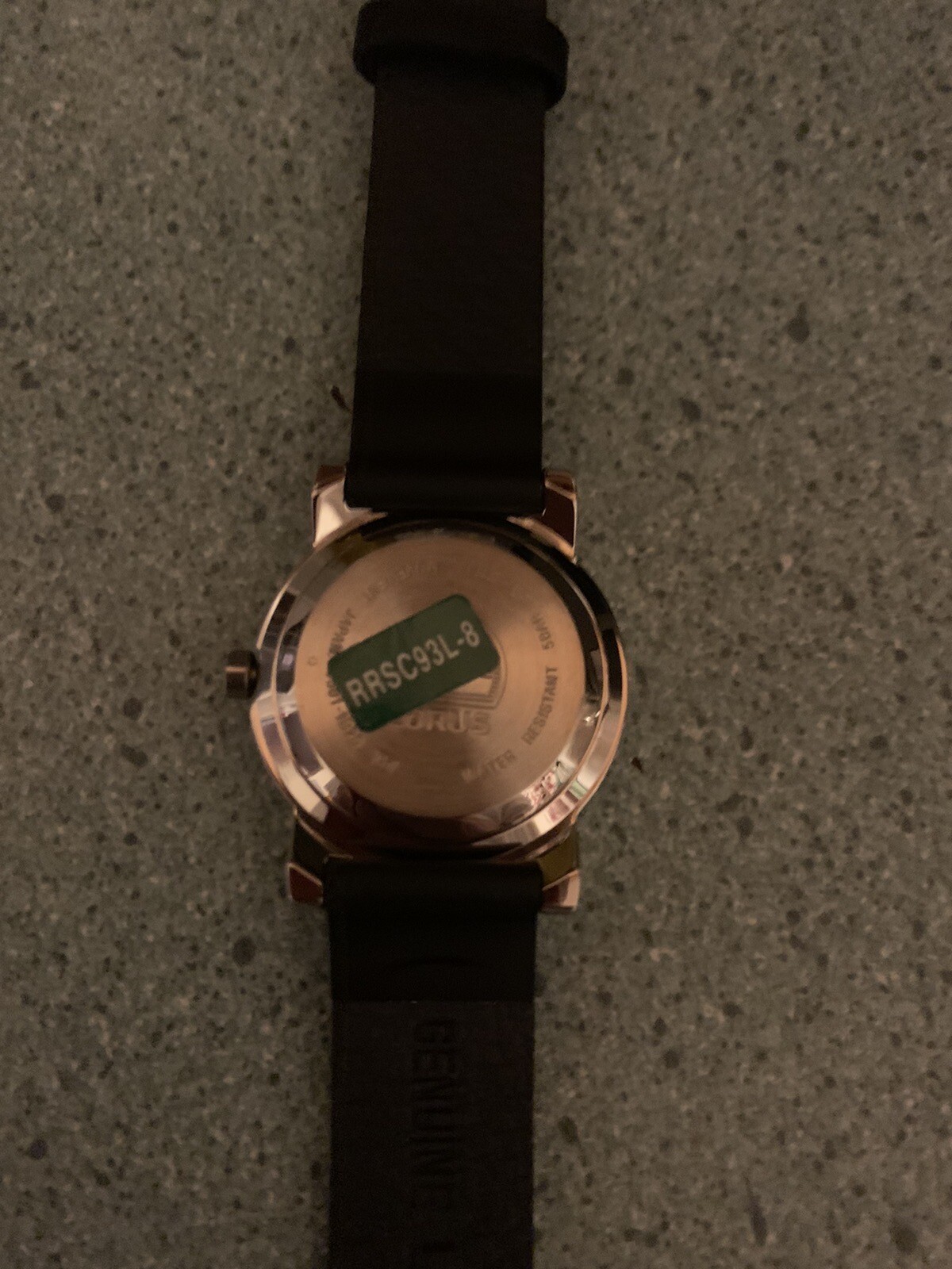 Brand New Women’s Lorus Watch Ivory Face Black Buckle Strap Band With Box