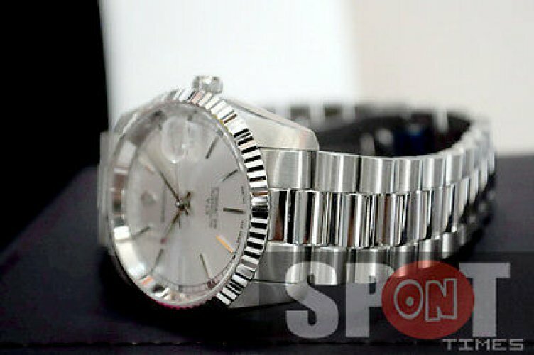Sandoz Strip Hour Marker Dial Automatic Men’s Watch 8783-D-34-8