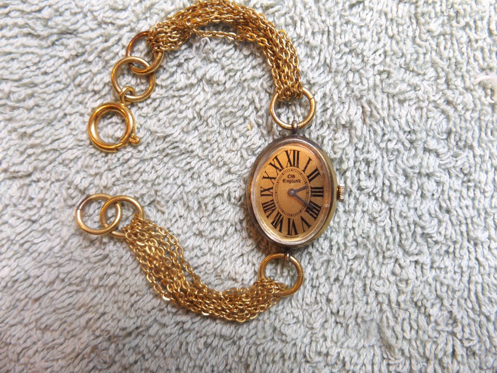 Vintage Jura Watch Co. Old England Ladies Watch One Jewel Not Running