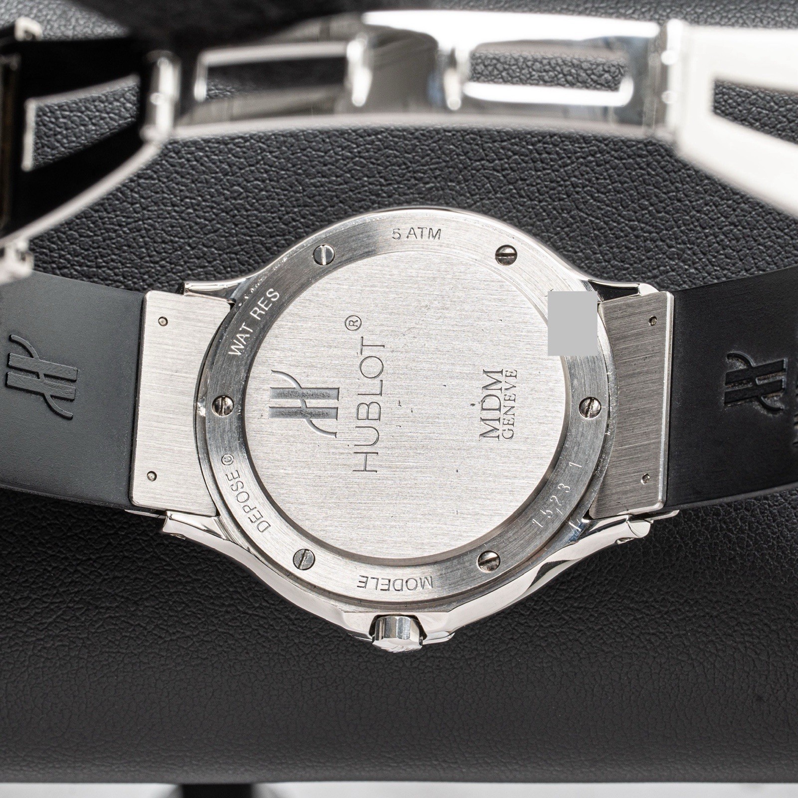 Hublot MDM Geneve Quartz BLUE DIAL 36mm Ref. 1523.1
