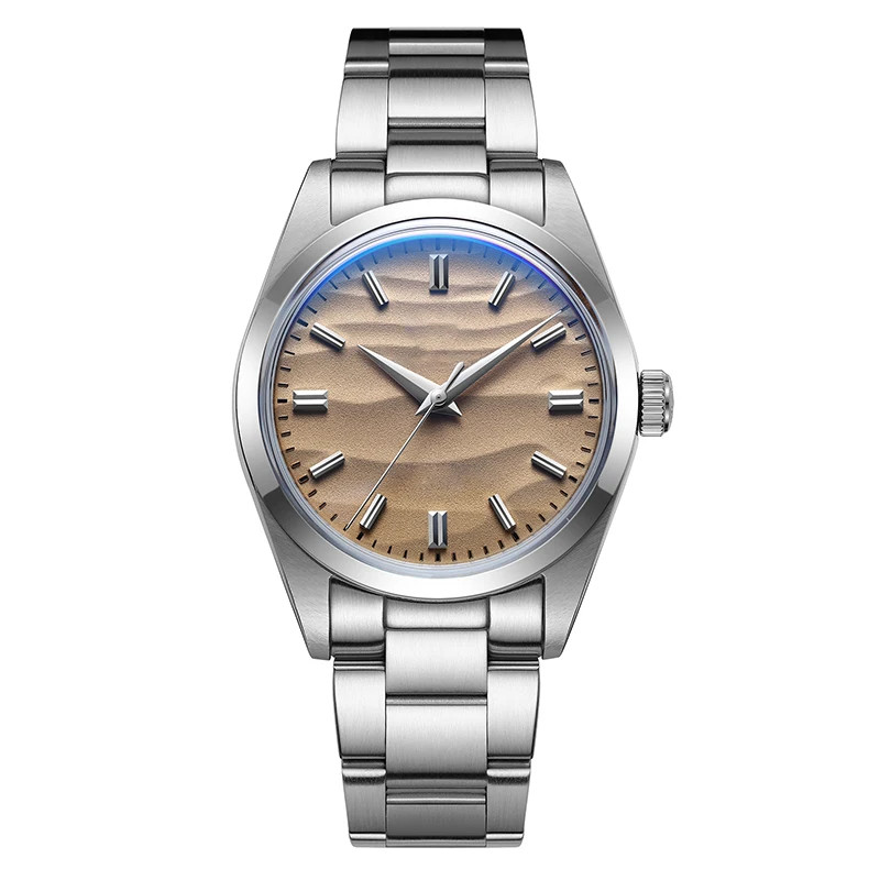 ADDIESDIVE AD2030 36mm Dress Watch Men Quartz 100M Waterproof 316L Steel