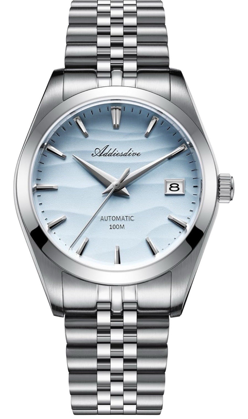 Addiesdive 39mm Automatic NH35 Sand Dial Sapphire Crystal Men’s Watch Jubilee