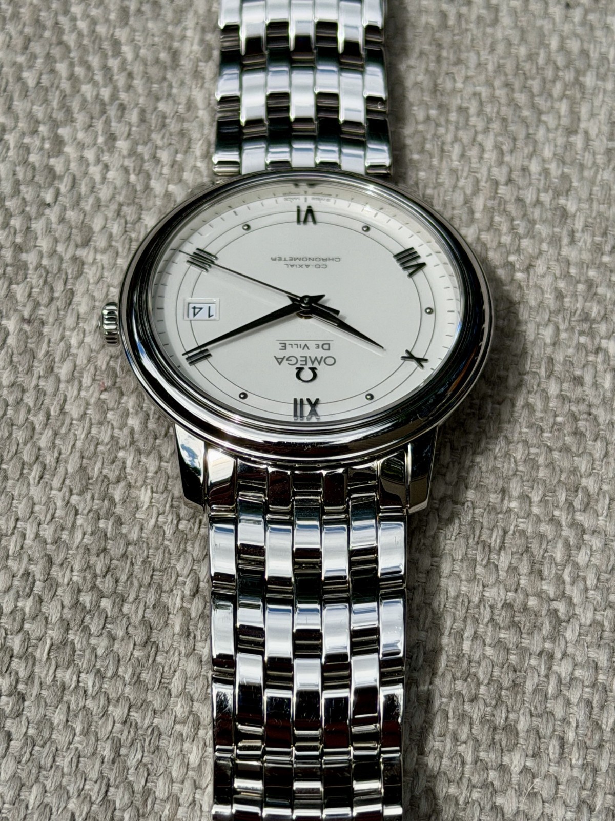 Omega DeVille Coaxial Chronometer 424.10.37.20.04.001 – 37mm Cal. 2500 Auto