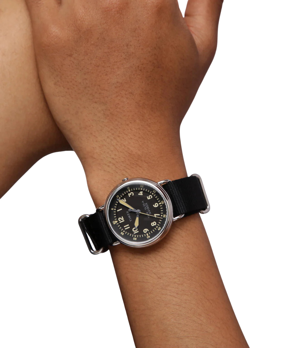 AVIREX TIMEX TYPE-25A 38mm Black Watch Polish MIDGET Reissue AVIREX 50th Anniv.