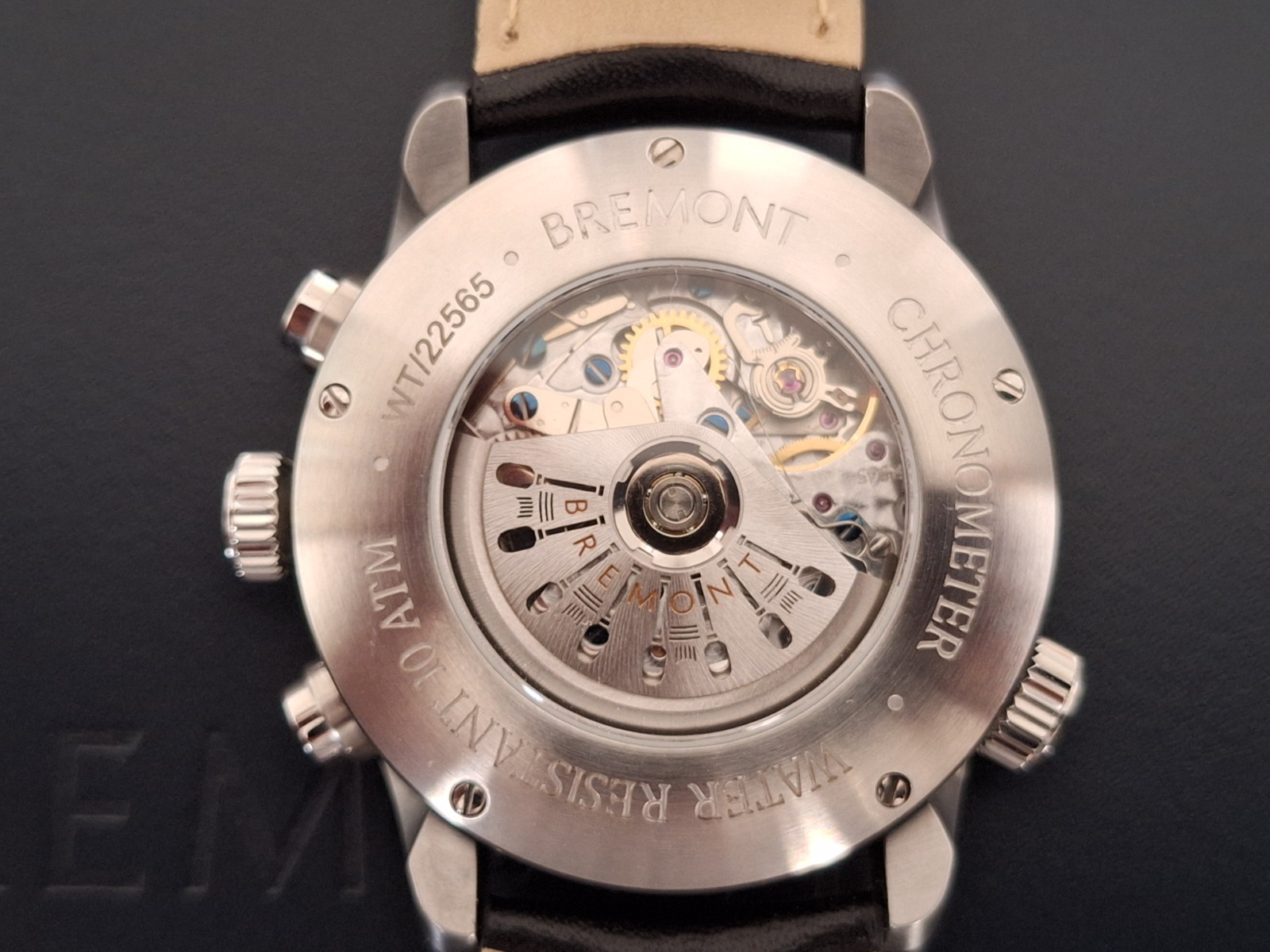 Bremont ALT1 World-Time Black Dial Chronograph Watch ALT1-WT-BK-R-S