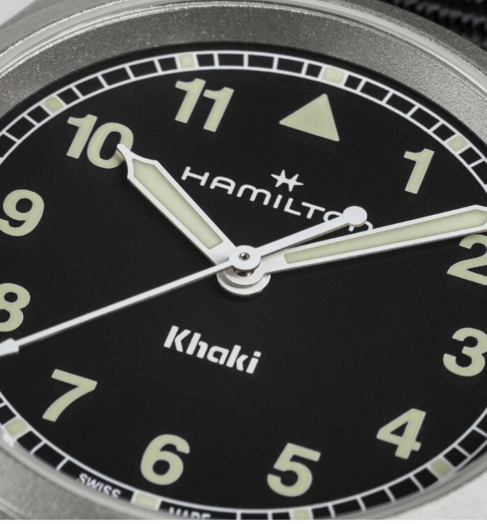 Hamilton Khaki Field Black Dial Quartz 38 mm Watch H69401430