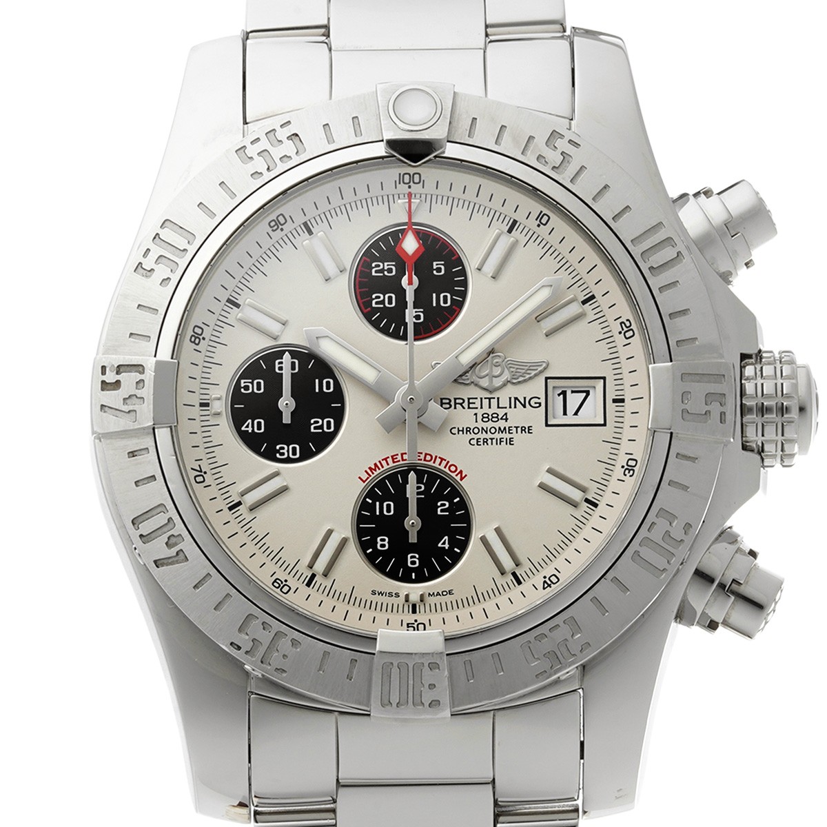 BREITLING Avenger II A133813K/G809 Ivory/black WATCH 736495