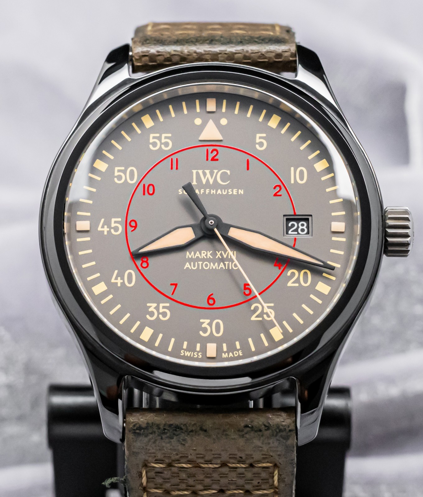 IWC Pilot’s Watch Mark XVIII Top Gun Miramar 41mm Paper Grey Dial IW324702