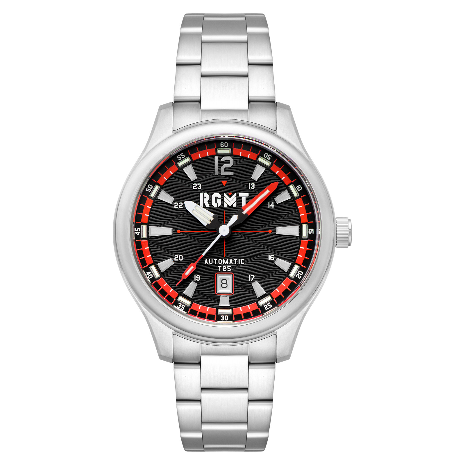 RGMT Tritium Stainless Steel 43mm Automatic Wristwatch RG-8046-22