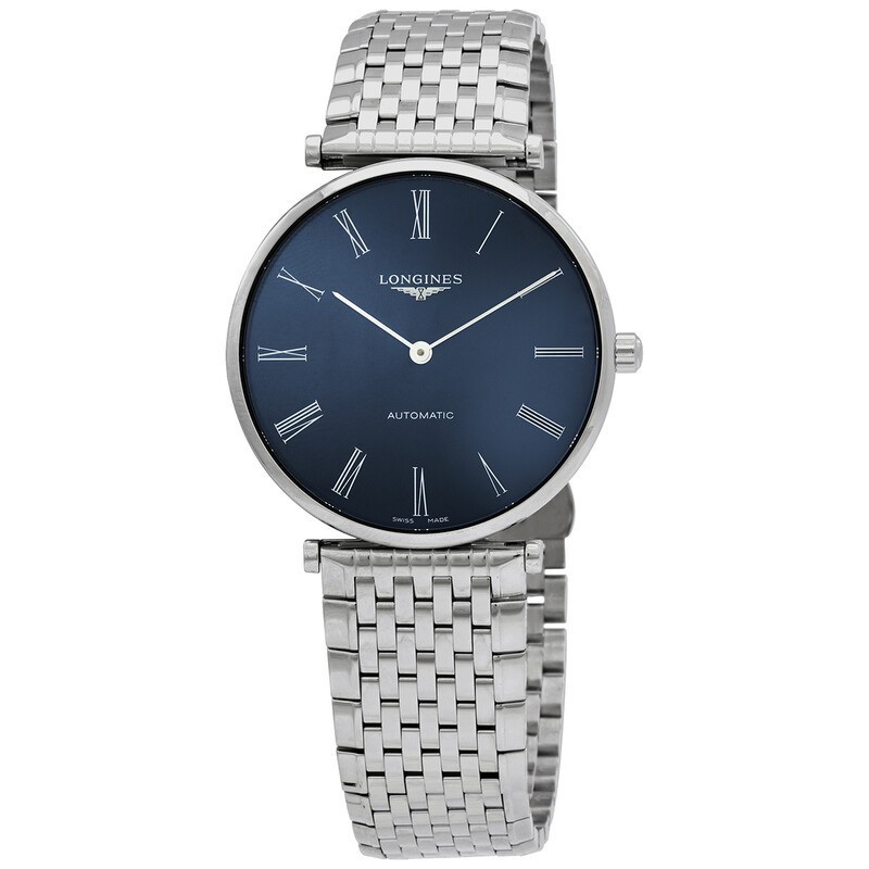 Longines La Grande Classique 38mm Blue Dial Steel Bracelet Quartz L4.866.4 (OBO)