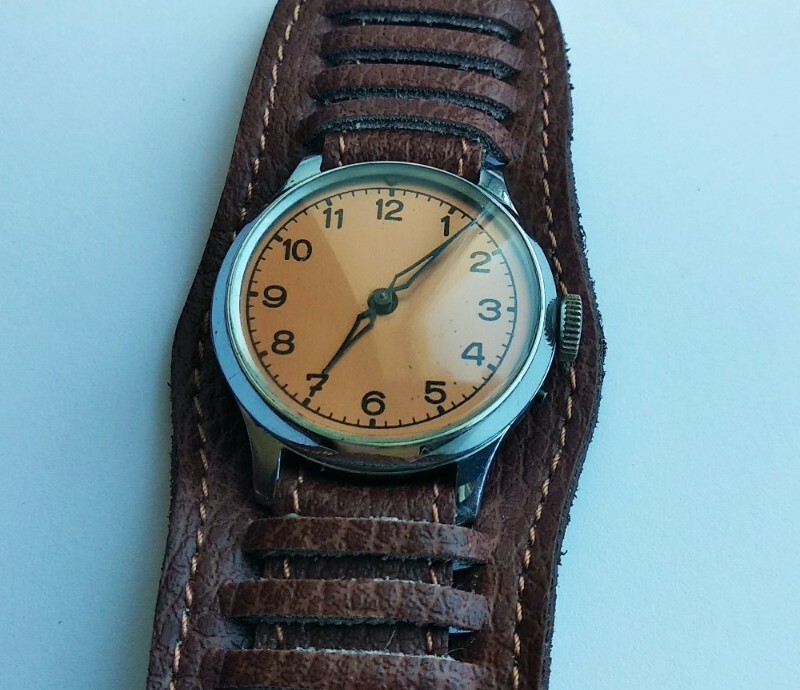 ✩Vintage Watch Military RARE Old Germany WW2 wristwatch MEN’S 1930-1940’s ✩