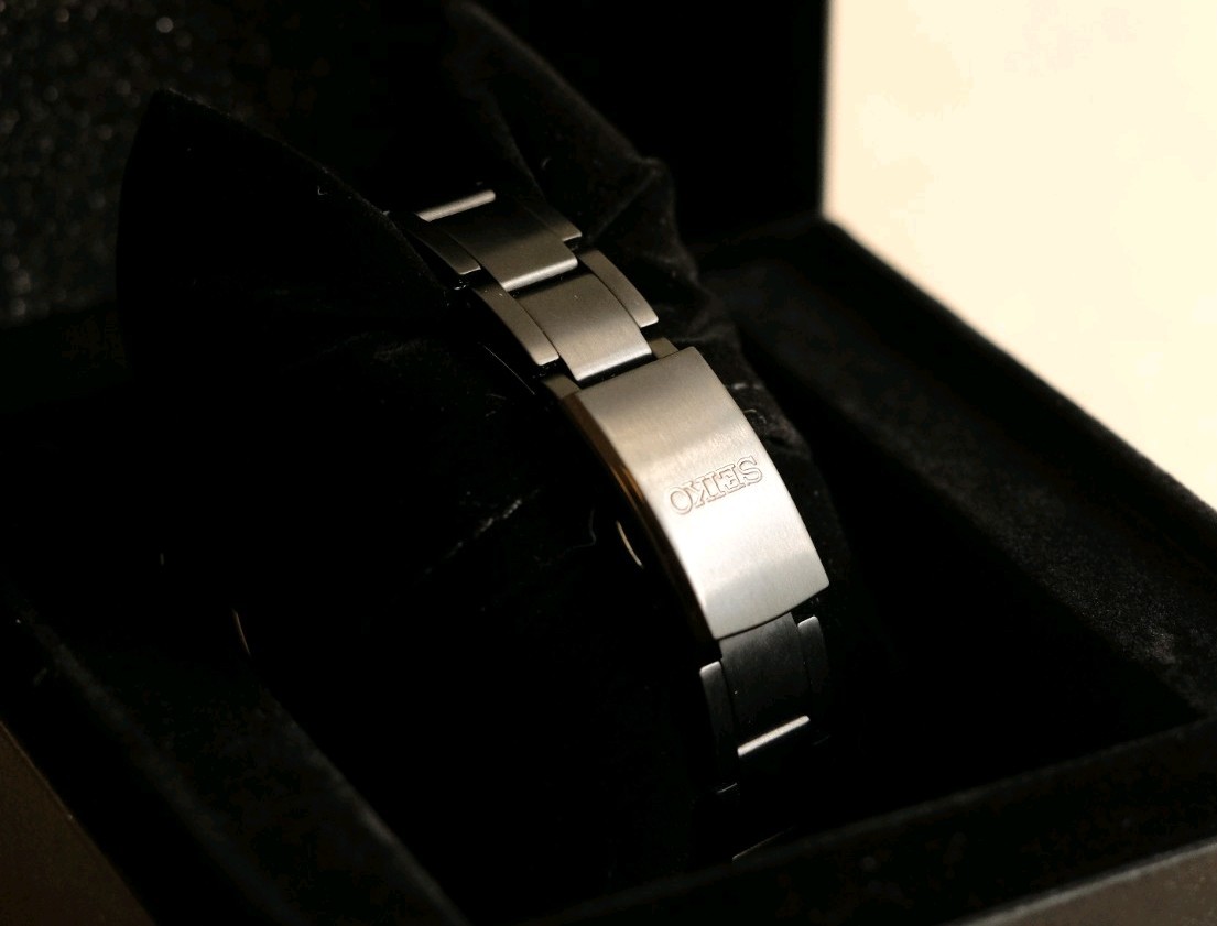 [Rare] Black JAL x Seiko Chronograph JDM Stainless steel PVD Made In Japan