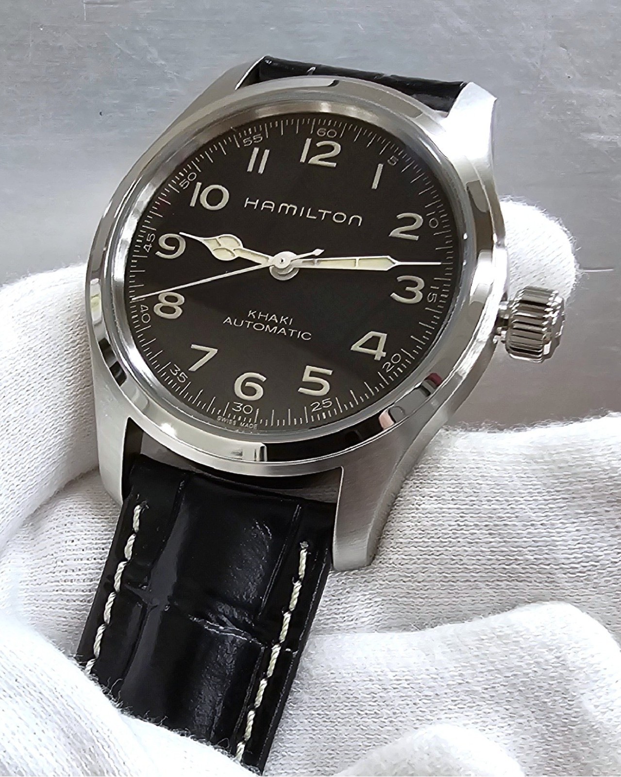 HAMILTON Khaki Field Murph Automatic 42MM Men’s Watch Set H70605732