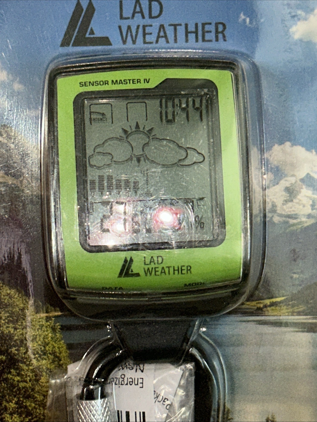 LAD WEATHER Outdoor Watch Altimeter Barometer Compass Weather Forecast Green
