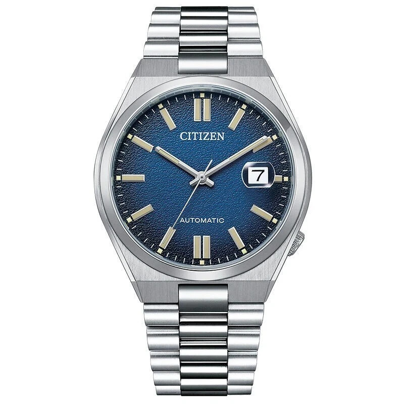 Citizen Tsuyosa NJ0151-88L Automatic Sunray Blue Dial 40mm Stainless Men’s Watch