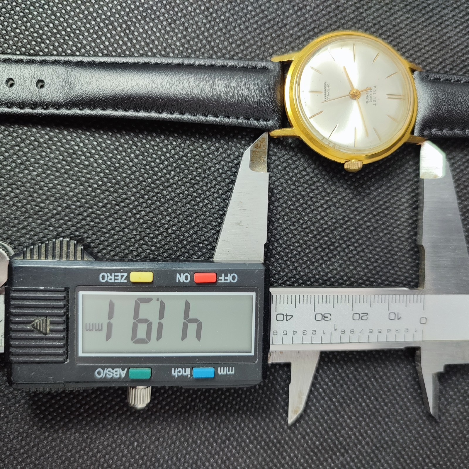⭐Vintage Soviet watch Poljot De luxe automatic shockproof 29 jewels Made in USSR