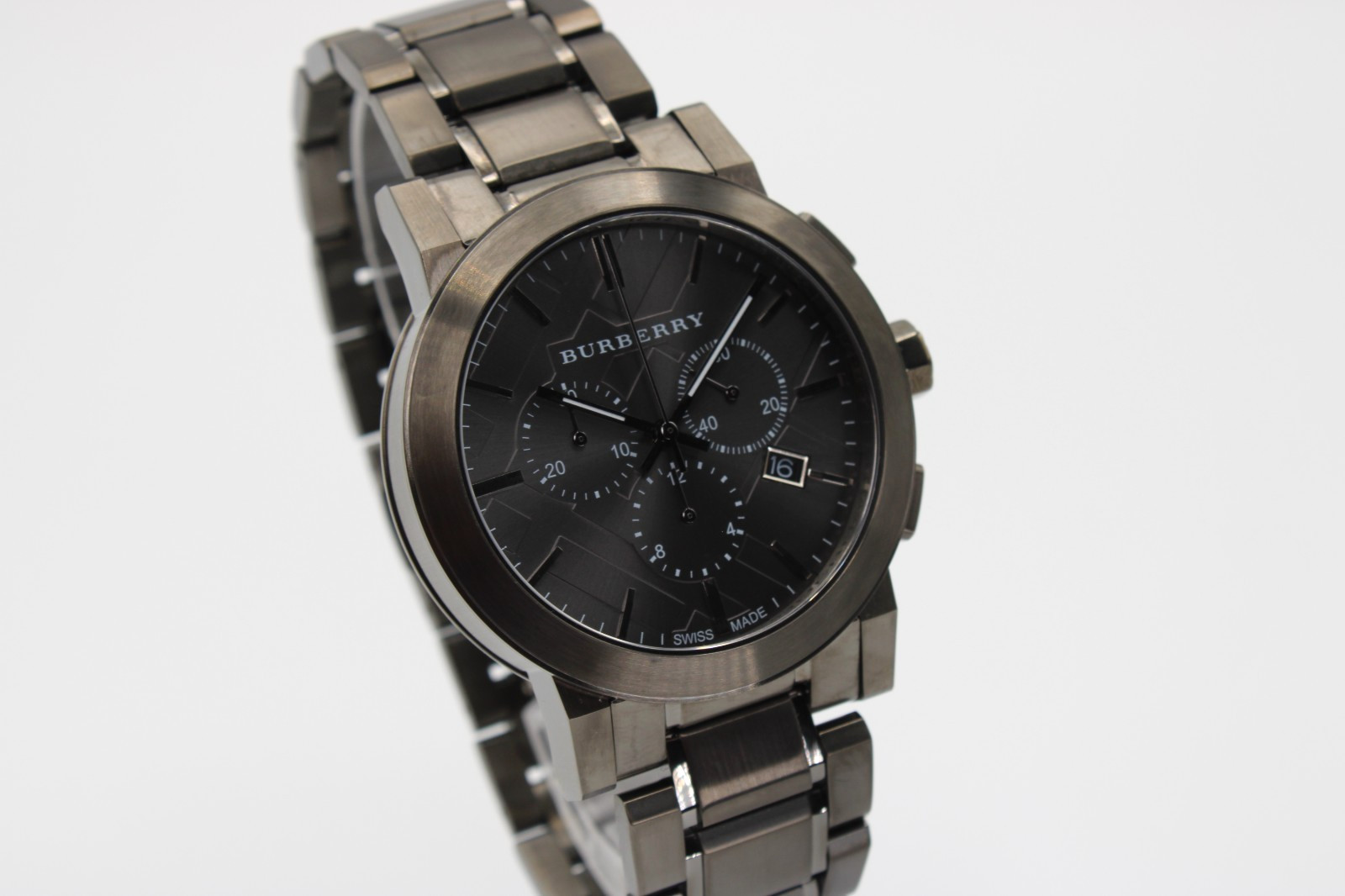 BURBERRY The City BU9354 Dark Gray Men’s Watch 42mm