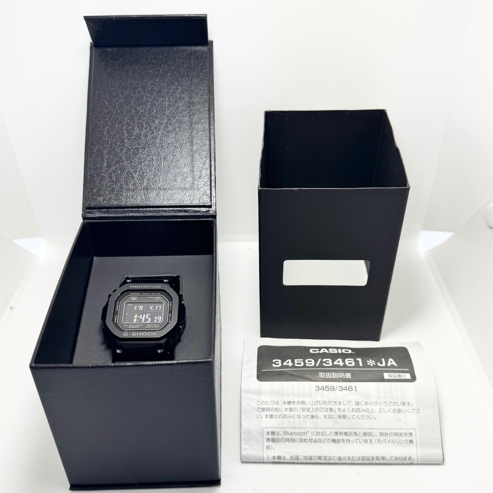Good condition wristwatch men s CASIO G SHOCK GMW B5000GD 1JF full metal radio s